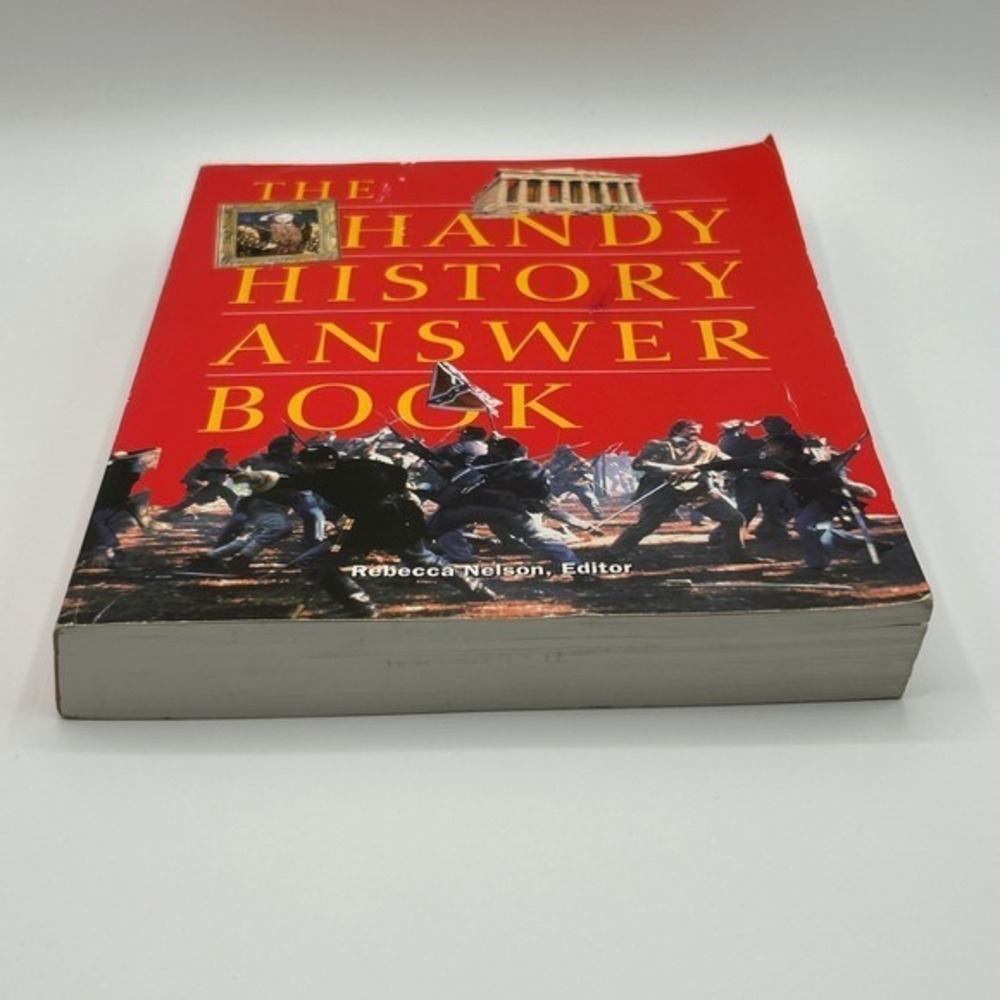 The Handy History Answer Book Nelson Paperback 1999 Nonfiction Reference Trivia - Picture 2 of 11